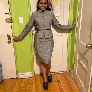 Smart Winter Skirt Suit